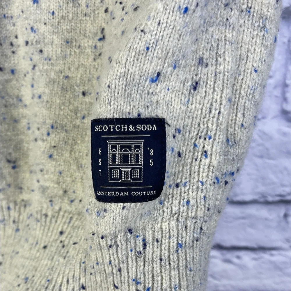 Scotch & Soda long sleeve Men's Gray Sweater size XL - Picture 6 of 12